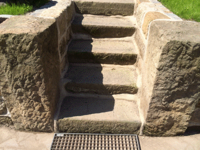 Sandsteintreppe